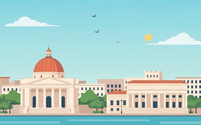 Illustration of Alexandria, Egypt