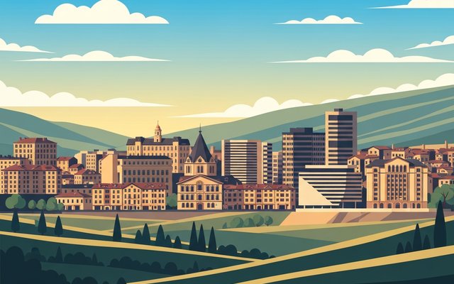 Illustration of Andorra la Vella, Andorra