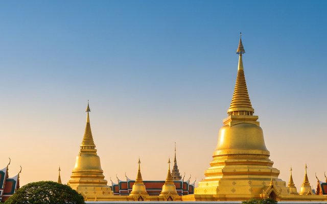 Illustration of Bangkok, Thailand