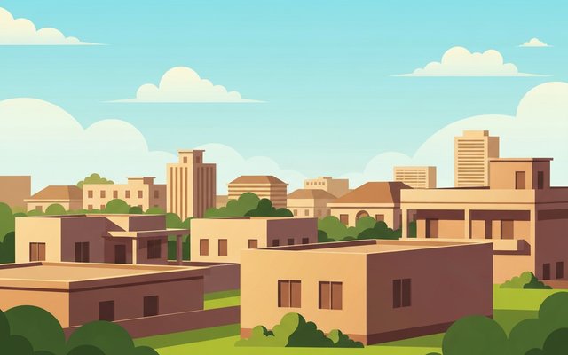 Illustration of Banjul, Gambia