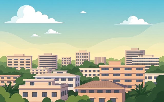 Illustration of Belize City, Belize