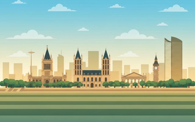Illustration of Bordeaux, France