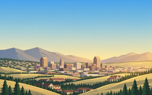 Illustration of Bozeman, MT
