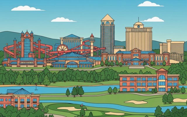 Illustration of Branson, MO