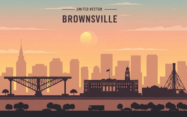 Illustration of Brownsville, TX