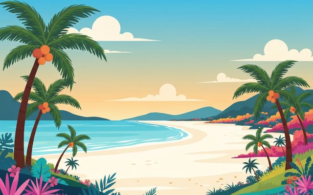 Illustration of Cabo San Lucas, Mexico
