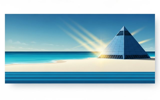 Illustration of Cancun, Mexico