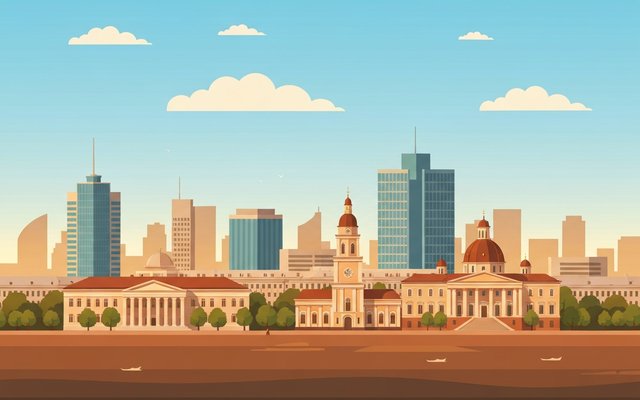 Illustration of Chisinau, Moldova