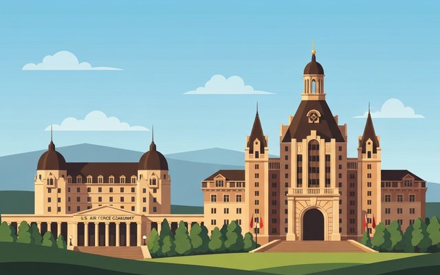 Illustration of Colorado Springs, CO