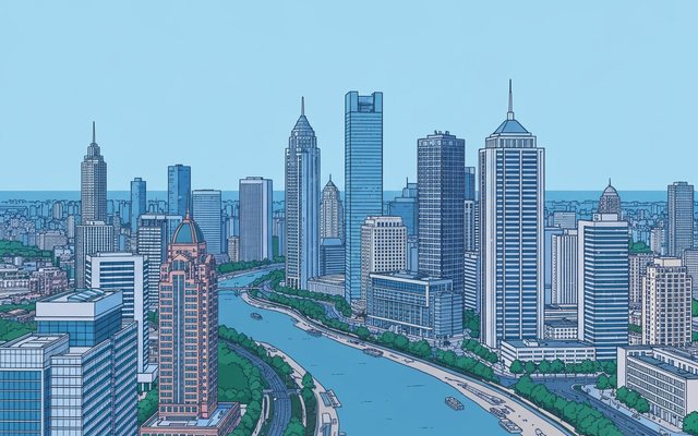 Illustration of Columbia, SC