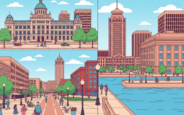 Illustration of Columbus, OH