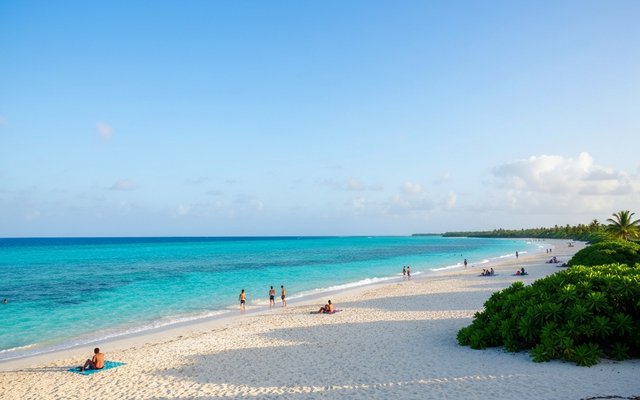 Illustration of Funafuti, Tuvalu