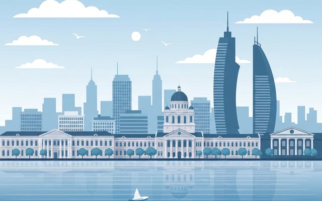 Illustration of Guadalajara, Mexico