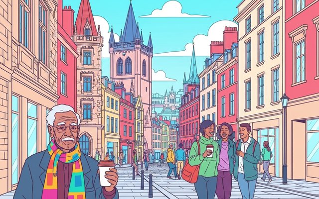 Illustration of Halifax, Canada