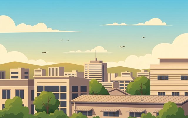 Illustration of Hobart, Australia