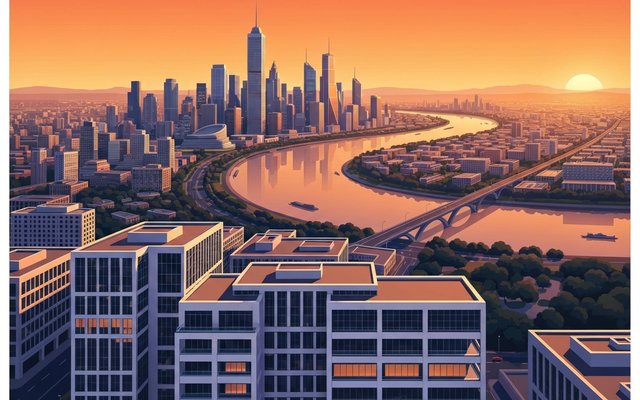 Illustration of Istanbul, Turkey