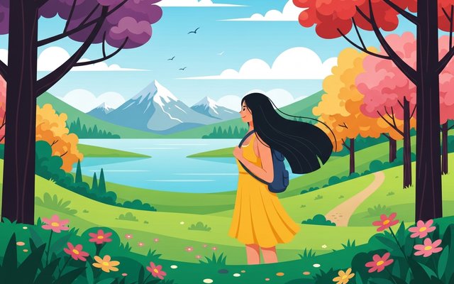 Illustration of Jackson Hole, WY