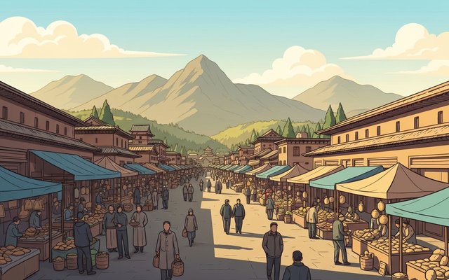 Illustration of Kampala, Uganda