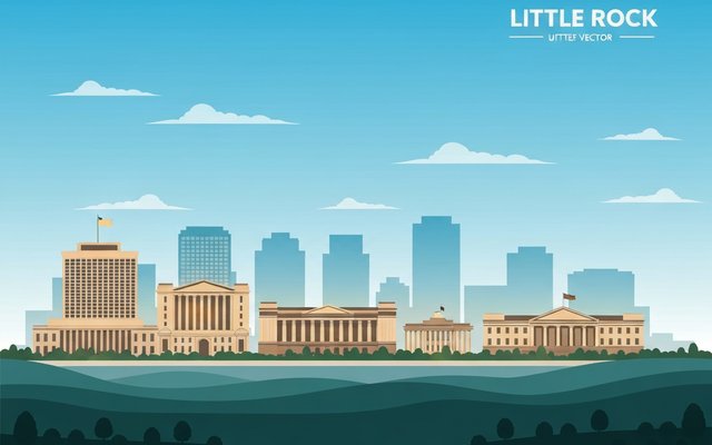 Illustration of Little Rock, AR