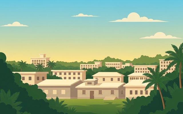 Illustration of Majuro, Marshall Islands