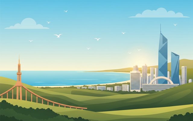 Illustration of Malabo, Equatorial Guinea