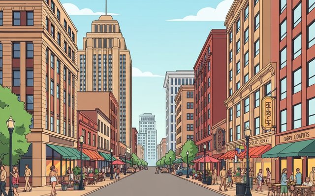 Illustration of Memphis, TN
