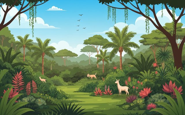 Illustration of Merida, Mexico