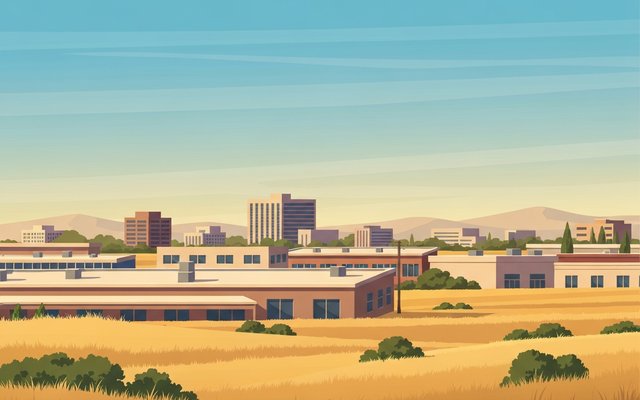 Illustration of Mesa, AZ