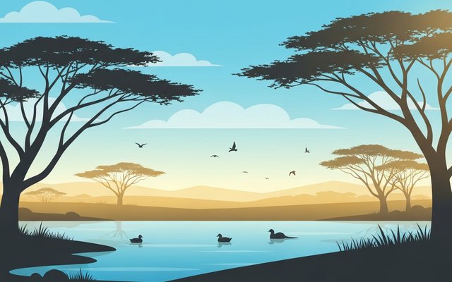 Illustration of Nairobi, Kenya