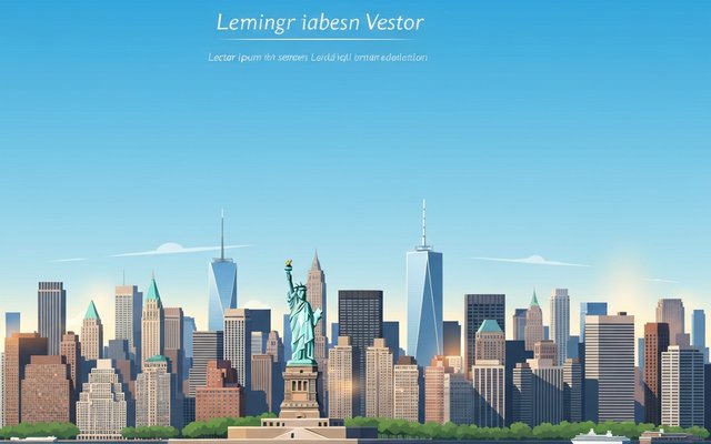 Illustration of New York, NY