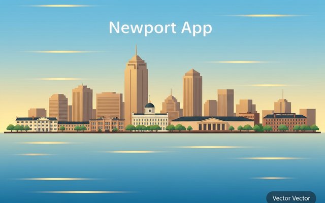 Illustration of Newport, RI