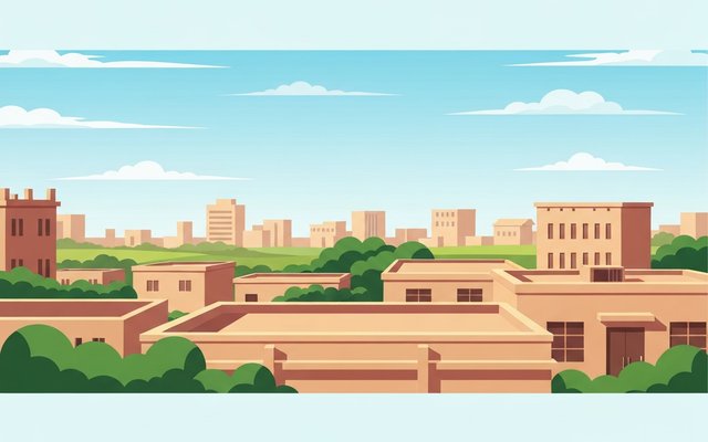 Illustration of Niamey, Niger