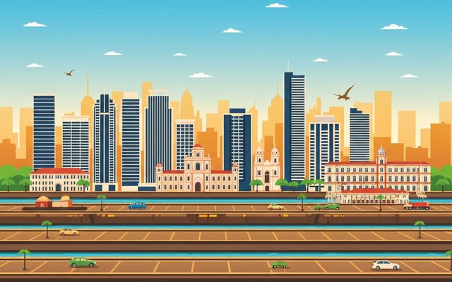 Illustration of Panaji, India