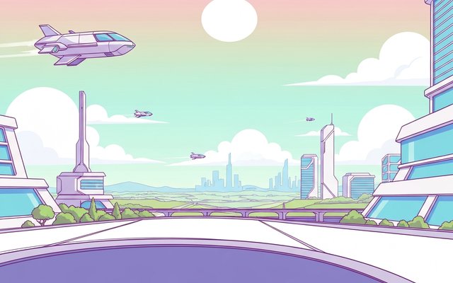 Illustration of Panama City, Panama