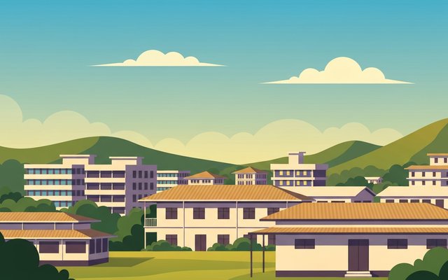 Illustration of Port Moresby, Papua New Guinea