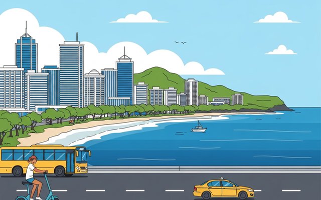 Illustration of Port Vila, Vanuatu