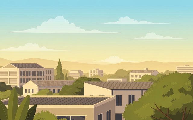 Illustration of Pretoria, South Africa