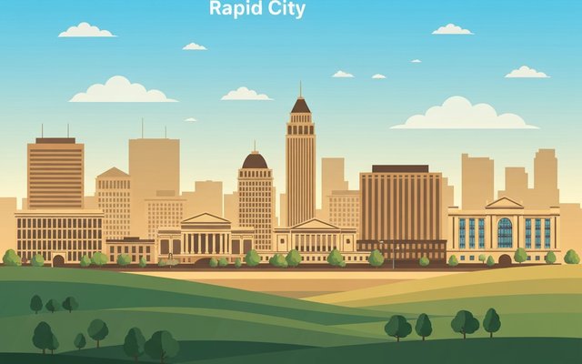 Illustration of Rapid City, SD