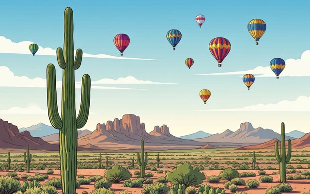 Illustration of Santa Fe, NM