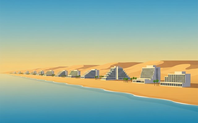 Illustration of Sharm El Sheikh, Egypt
