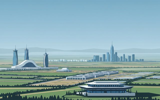 Illustration of Siem Reap, Cambodia