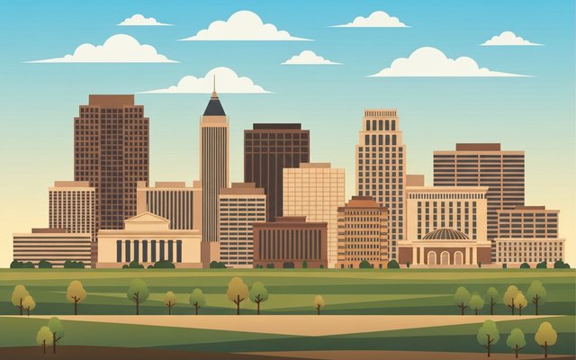 Illustration of Sioux Falls, SD