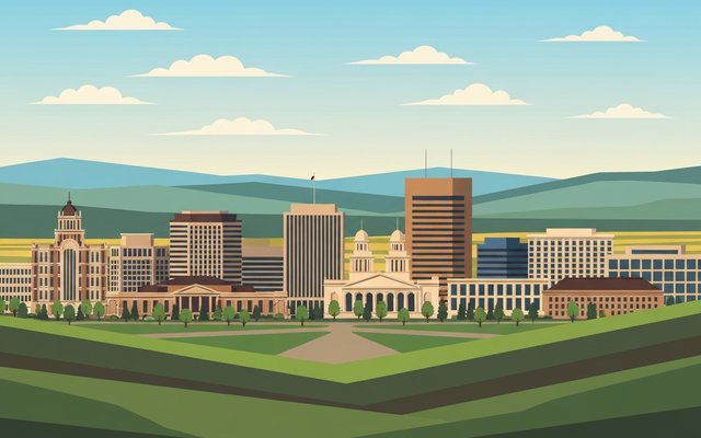 Illustration of Spokane, WA