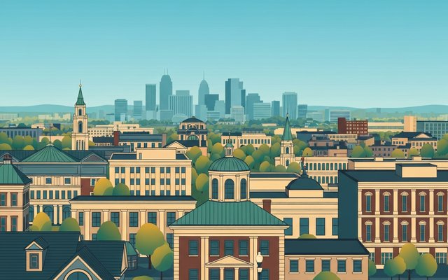 Illustration of Syracuse, NY