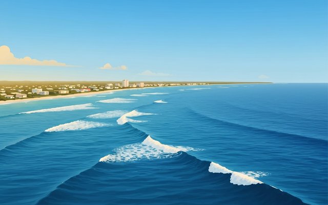 Illustration of Tarawa, Kiribati
