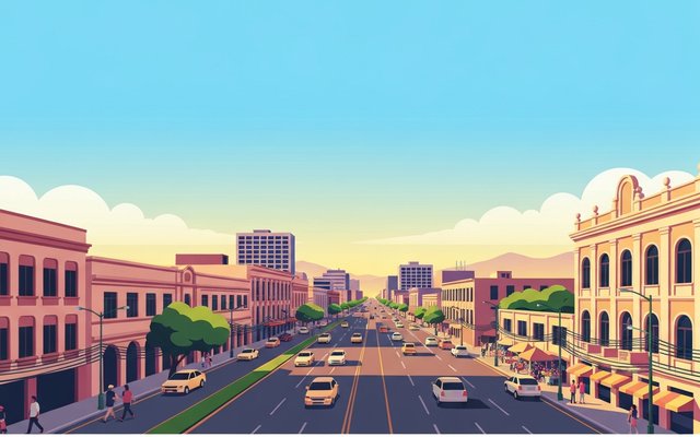 Illustration of Tegucigalpa, Honduras