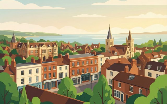 Illustration of Tonbridge, United Kingdom