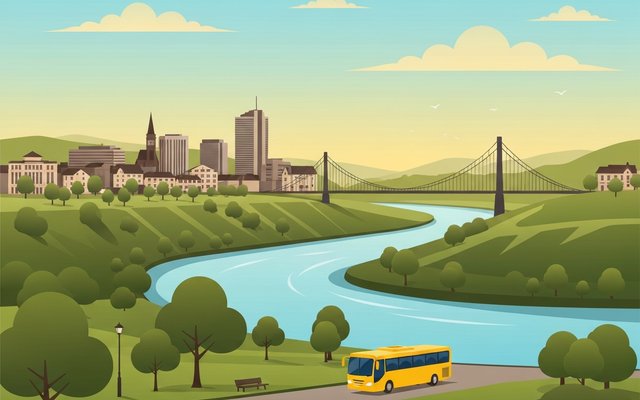 Illustration of Tulsa, OK