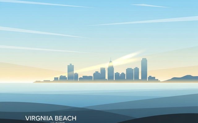 Illustration of Virginia Beach, VA