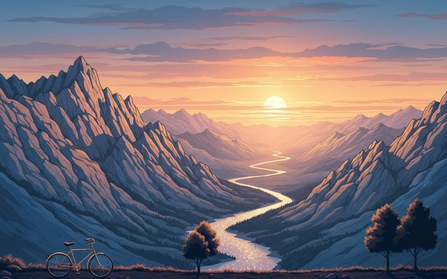 Illustration of Whistler, Canada